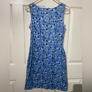 Blue Floral CDC Summer Dress